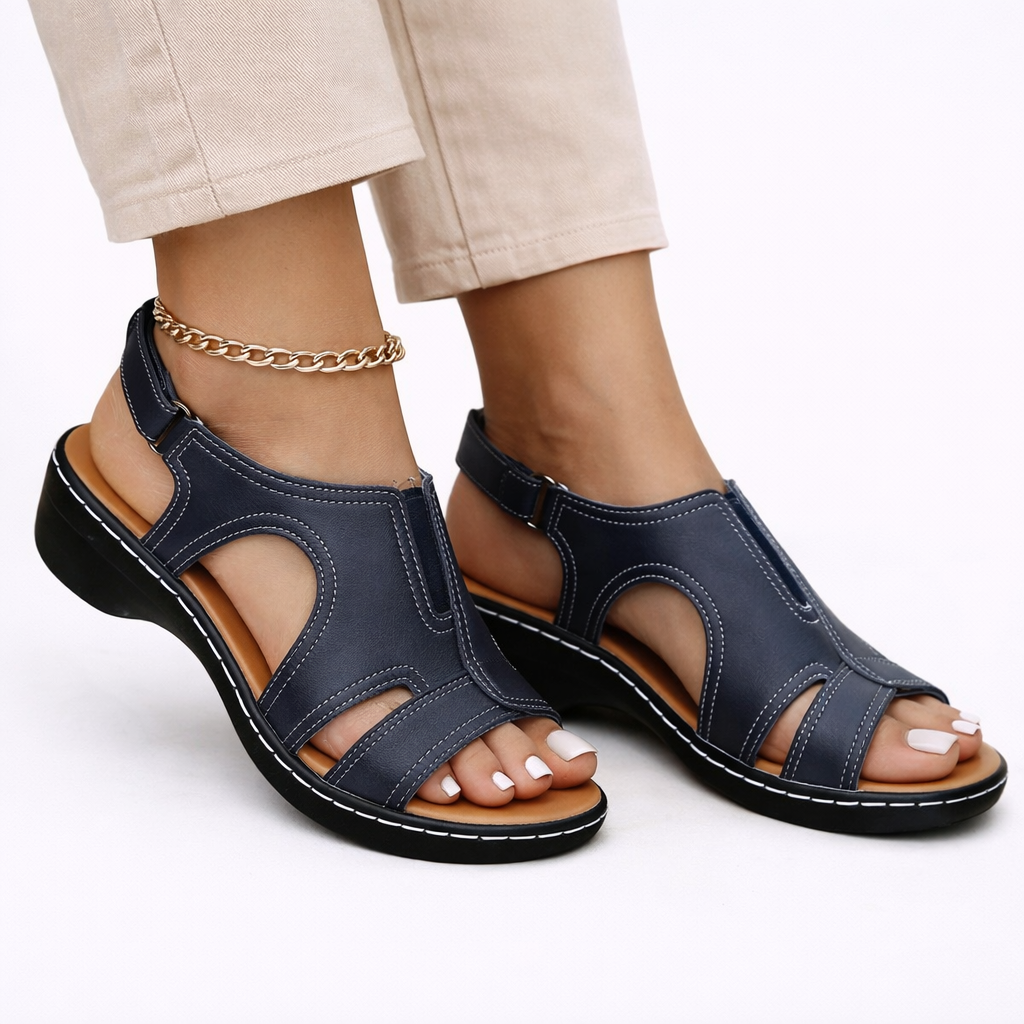Women’s Supportive Sandals Adjustable Fit and Cushioned Sole 1