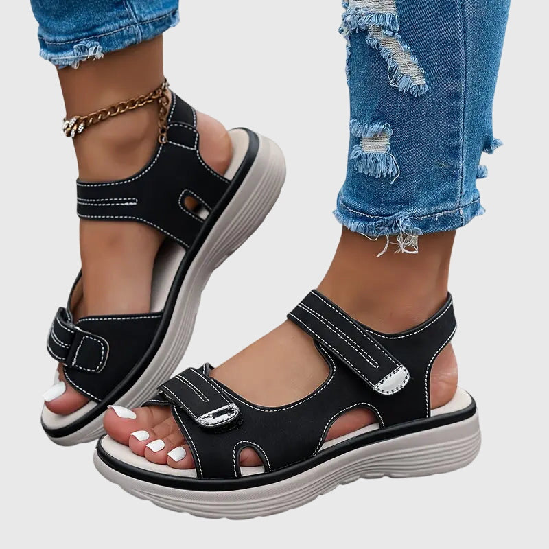Women’s Supportive Sandals Comfortable Wide Toe Design 0