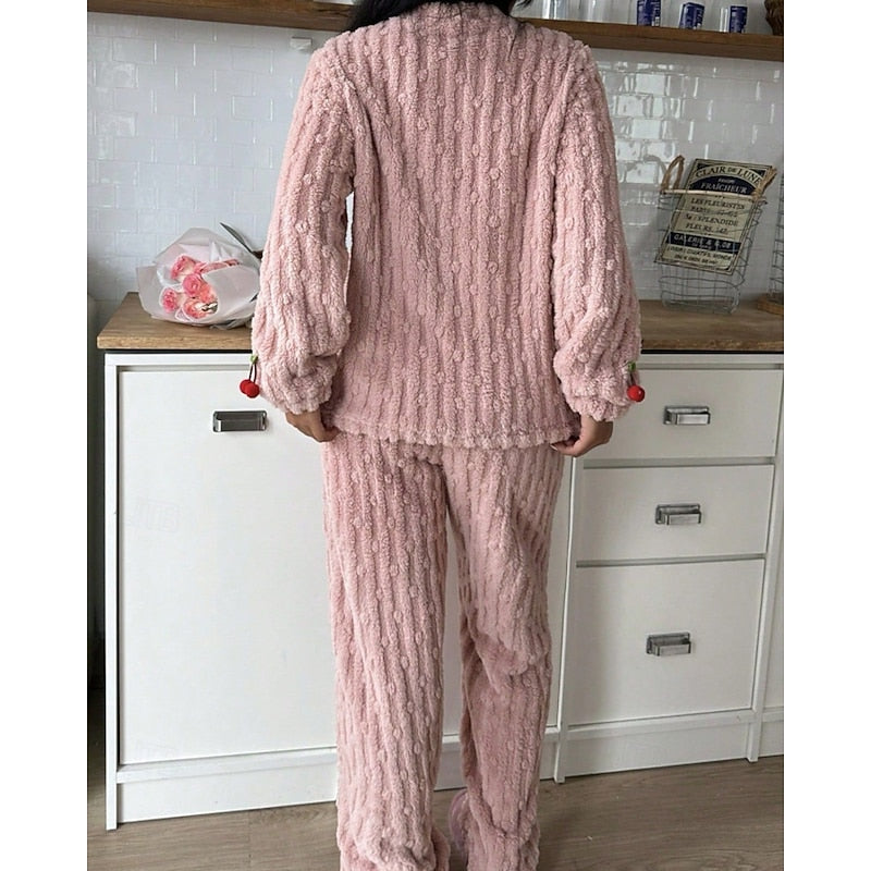 Women’s Two-Piece Lounge Set Soft Cozy Design 3