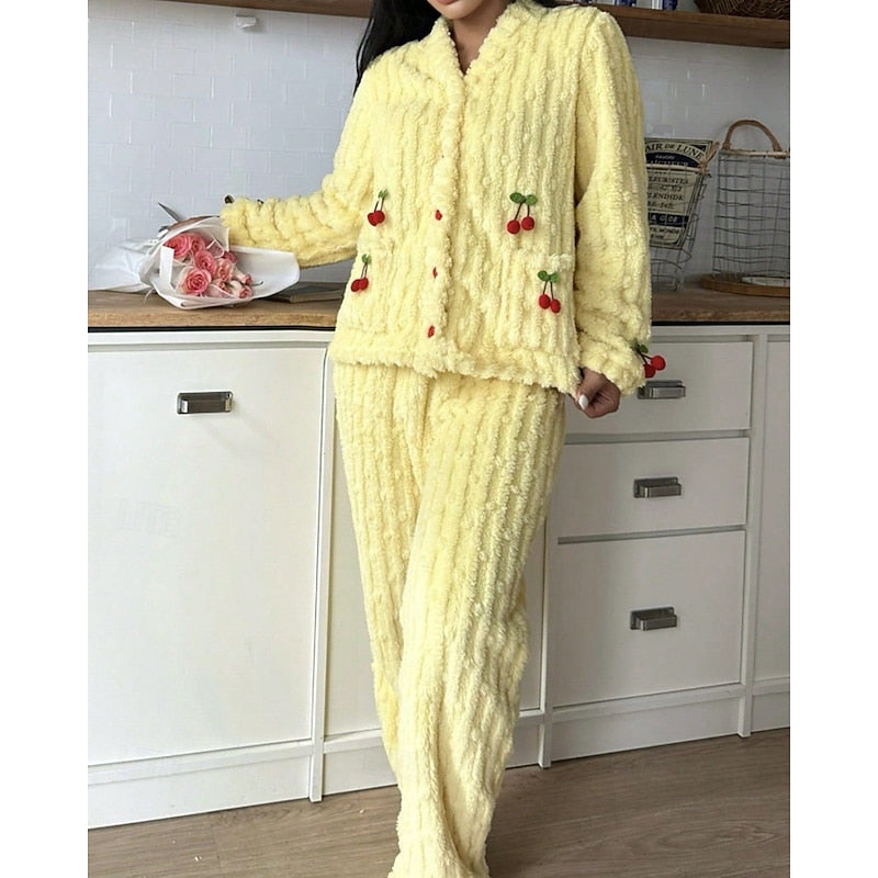 Women’s Two-Piece Lounge Set Soft Cozy Design 6