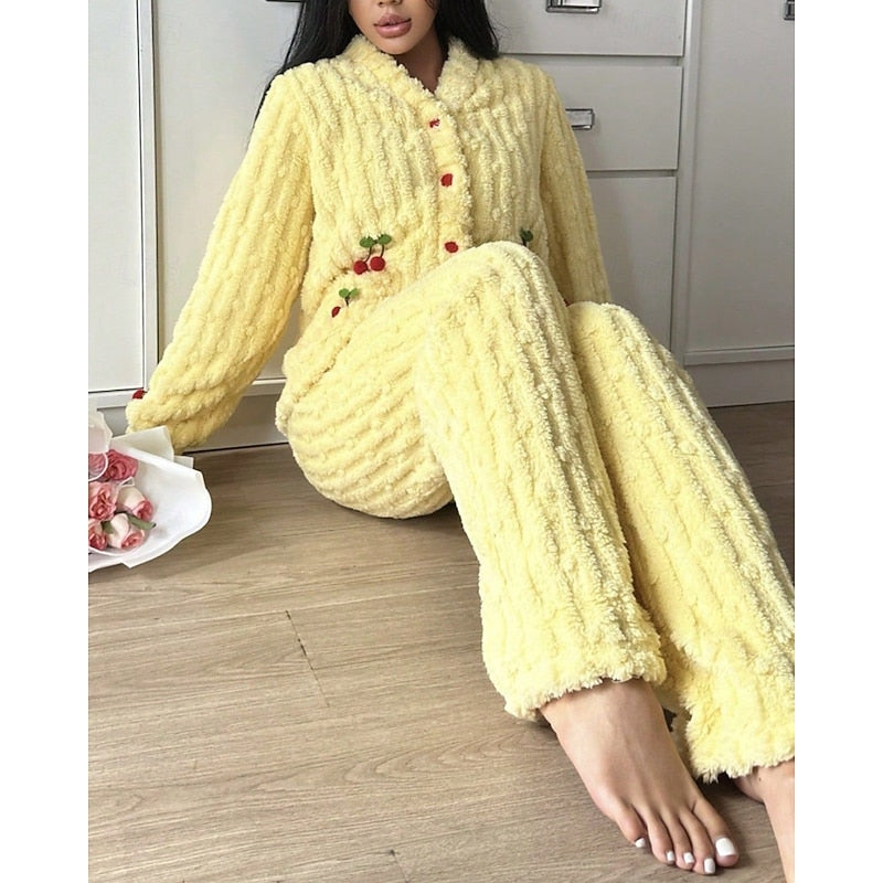 Women’s Two-Piece Lounge Set Soft Cozy Design 8