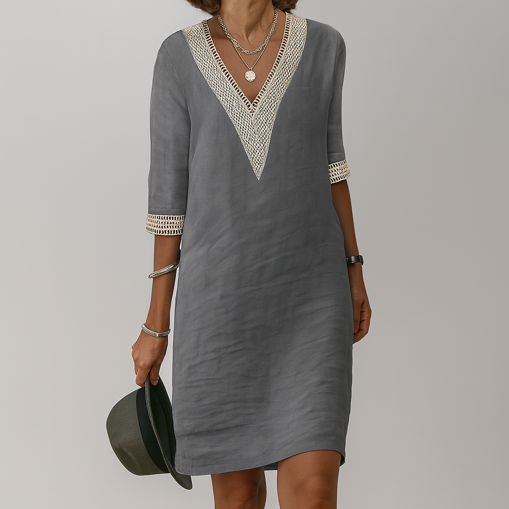 Women’s Versatile Summer Dress Elegant Flattering Silhouette 3