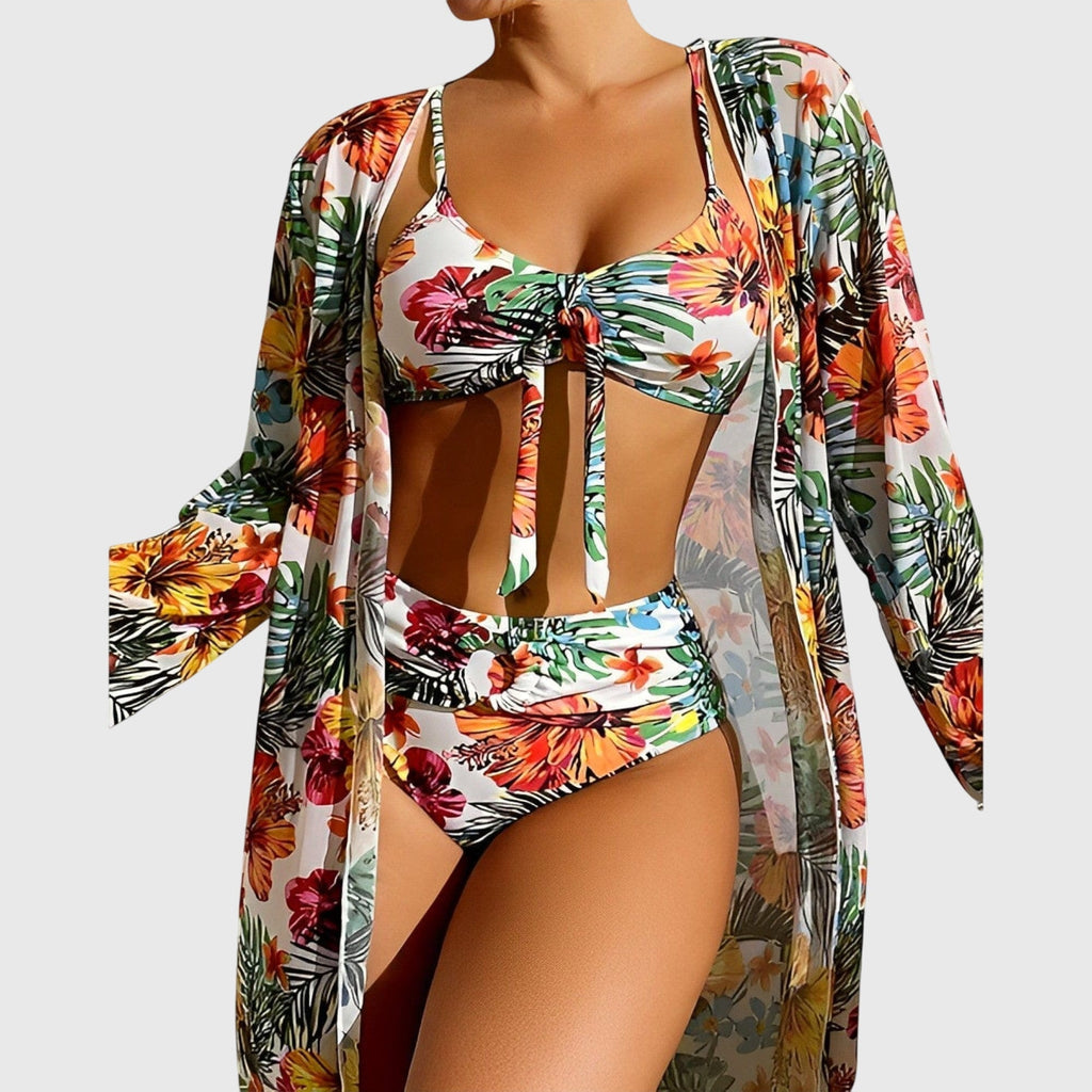 Women’s Vibrant Bikini Set Chic Design with Lightweight Stretch Fabric 0