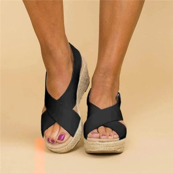 Women’s Wedge Sandals Lightweight Breathable Summer Style 1