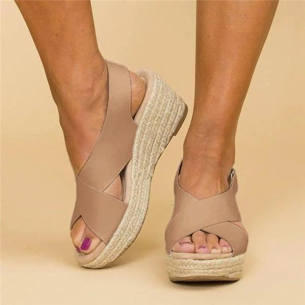 Women’s Wedge Sandals Lightweight Breathable Summer Style 4