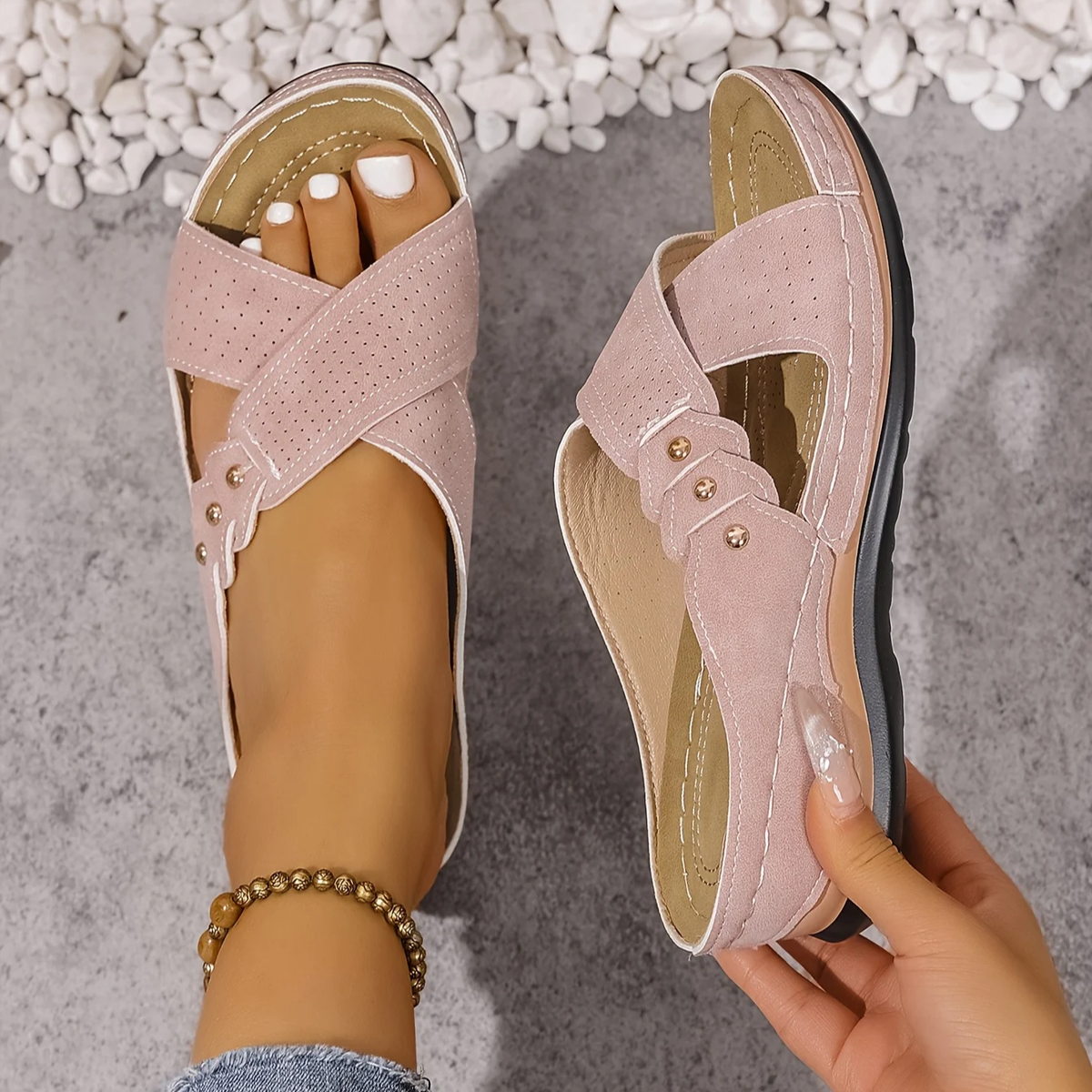Women’s Wedge Sandals Lightweight Supportive Summer Style 5