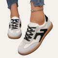 Women’s White Low Top Sneakers Casual Spring Style 0