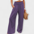 Women’s Wide Leg Pants Comfortable Casual Fit 0
