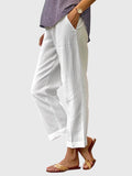 Women’s Wide Leg Pants Tailored Elegant Style 0
