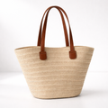 Women’s Woven Tote Bag Lightweight Summer Design 0