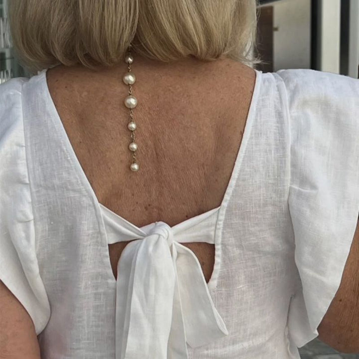 Bonnie | Stylish V-Neck Loose-Fit Summer Dress